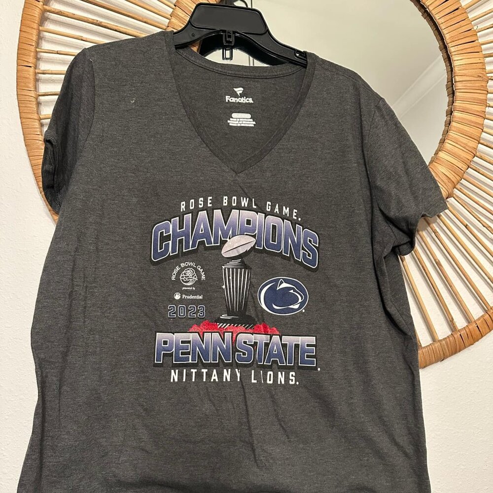 Women's 2023 NCAA Rose Bowl Game Champions Penn State Shirt NCAA Football 2XL